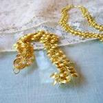 Bracelet, Brass Egyptian Swirl Link